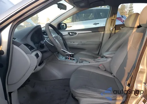 2013 Nissan Sentra S z USA, uszkodzony, nr VIN 3N1AB7AP9DL780692